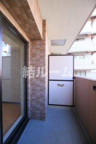 豊島区北大塚１丁目の賃貸マンションのバルコニー