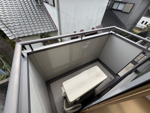ラーゼンヴィラ　Ⅱ棟のバルコニー