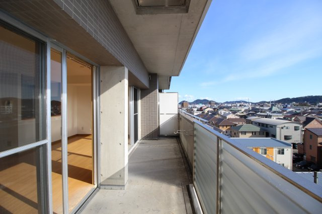 ユニテ・ラ・メールⅡのバルコニー