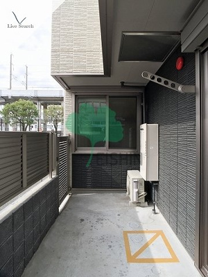 【バルコニー】 | パークヴィラ博多 | 日当たりの良いバルコニーです！