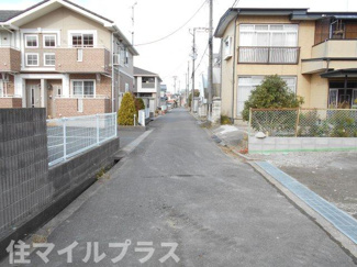 【前面道路含む現地写真】 | 郡山市田村町金屋新築一戸建て4棟 | 前面道路含む現地写真です