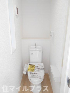 【トイレ】 | 郡山市田村町金屋新築一戸建て4棟 | ゆったりとした空間のトイレです
