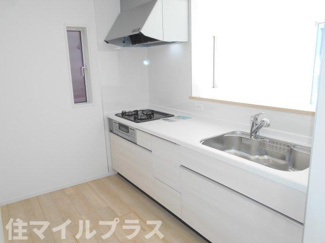【キッチン】 | 郡山市田村町金屋新築一戸建て4棟 | キッチンでお料理をお楽しみください