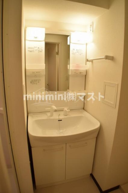 夕陽ヶ丘マンションの洗面所|他号室参考写真です