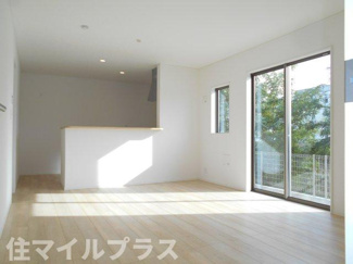 【居間・リビング】 | 郡山市田村町金屋新築一戸建て4棟 | 使いやすい居間です