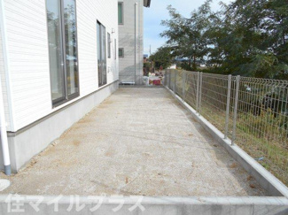 【庭】 | 郡山市田村町金屋新築一戸建て4棟 | お庭も活用できます
