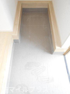 【玄関】 | 郡山市田村町金屋新築一戸建て4棟 | きれいな玄関です