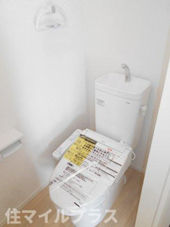 【トイレ】 | 郡山市田村町金屋新築一戸建て4棟 | トイレもきれいです