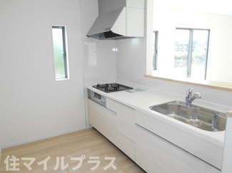 【キッチン】 | 郡山市田村町金屋新築一戸建て4棟 | お料理しやすいキッチンです