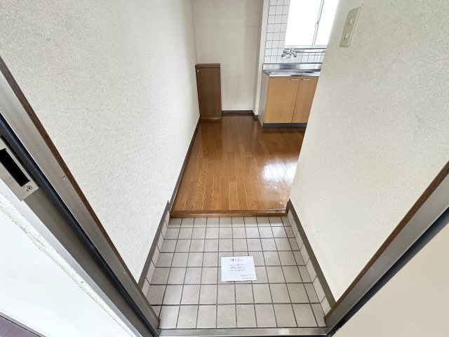 サンサンハイツⅢの玄関