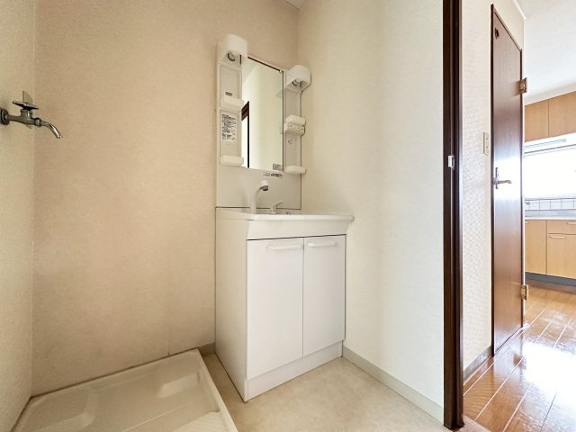 サンサンハイツⅢの独立洗面台