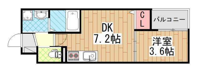 DEAR KINDAI ( 近畿大学 一人暮らし )の間取り