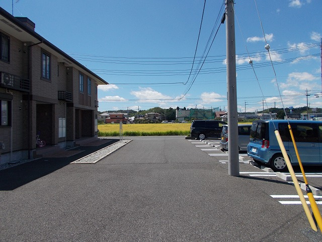 グリーンフォーレストⅢの駐車場