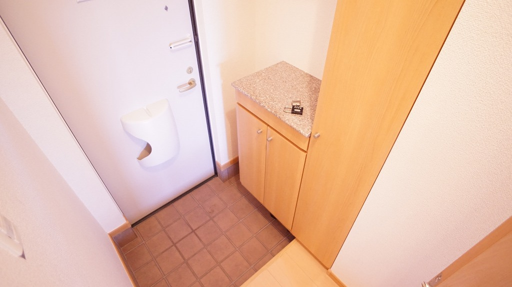 グリーンフォーレストⅢの玄関