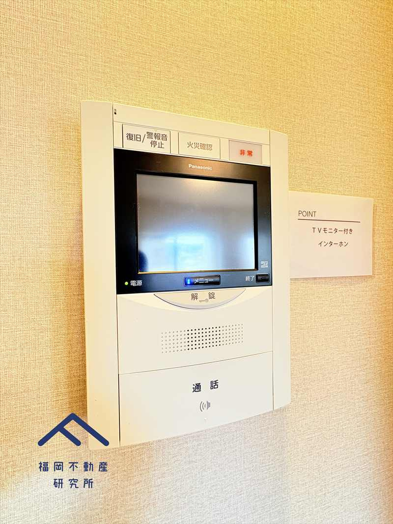 アンピール香椎駅前の防犯設備