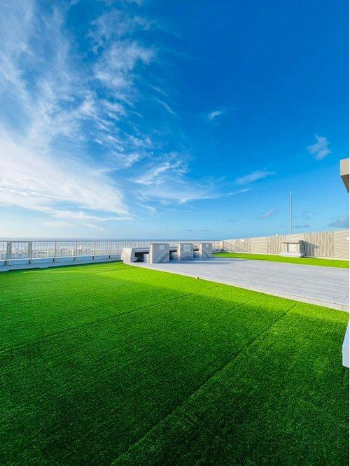 プレミスト浦添港川のその他共用部分|屋上はとても開放的です♪