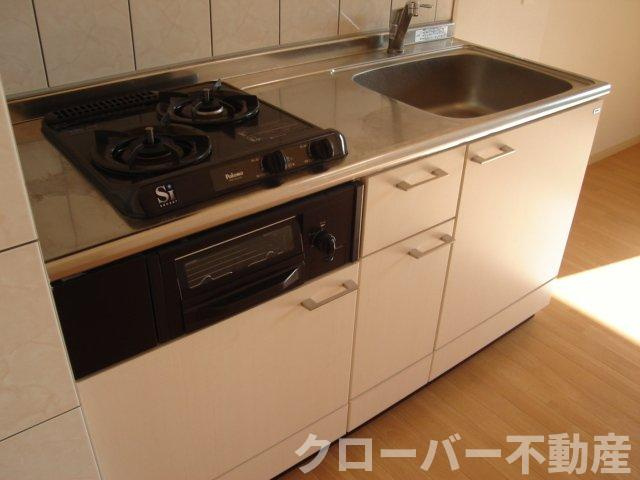 ルフランのキッチン|2口ガスコンロ