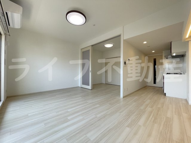 プレジオ八戸ノ里の居間・リビング|ゆったり過ごせる居間です