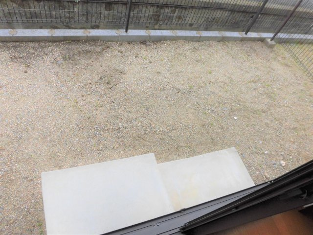 プラッサムコート羽衣Ｄ棟の庭