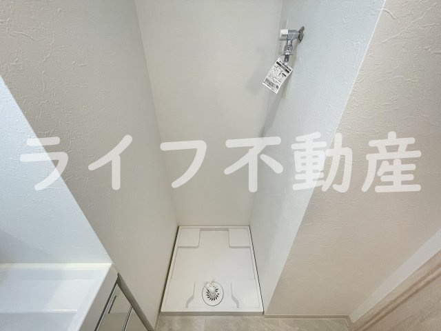 プレジオ布施EUROの洗面所|ゆったりとスペースのある洗面所