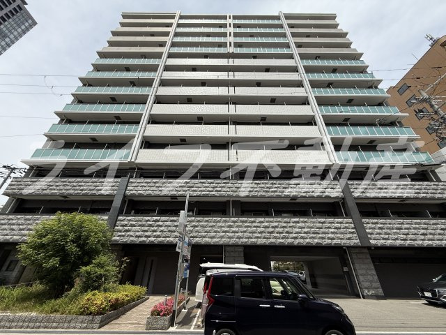 プレサンス玉造駅前　仲介手数料無料の外観|外観は落ち着いています