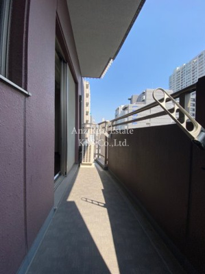 【バルコニー】 | プランドール江戸堀 | 綺麗なバルコニー部分です！