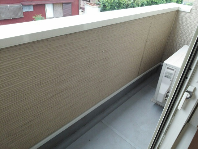 モデルノBのバルコニー