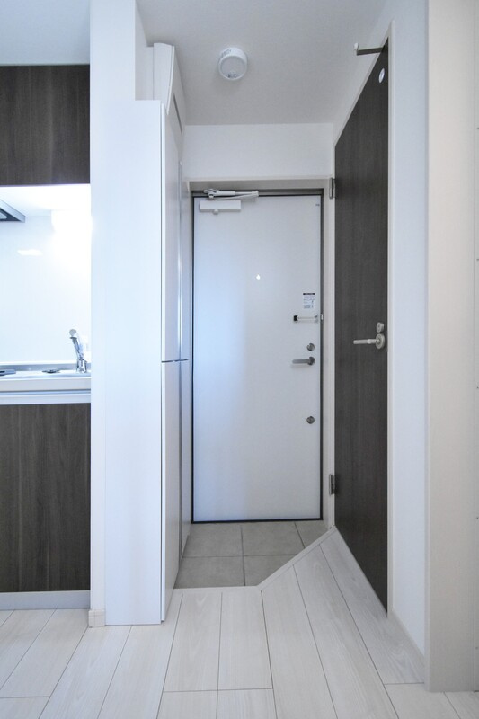 グランクオール梅屋敷の玄関