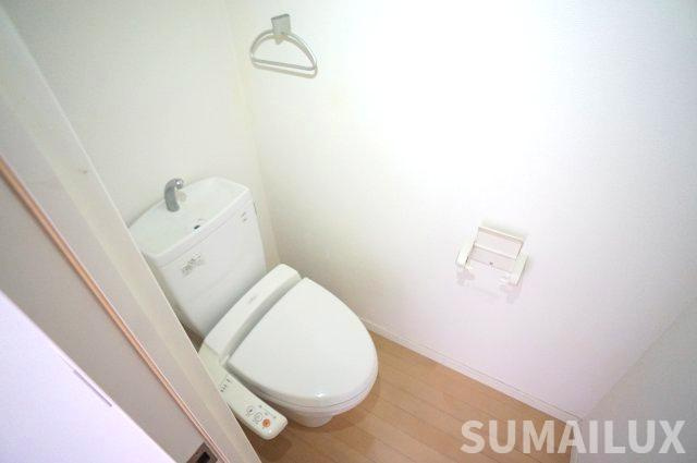 熊本市南区平田２丁目の賃貸マンションのトイレ