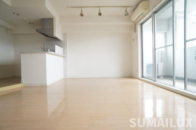 熊本市南区平田２丁目の賃貸マンションの居間・リビング