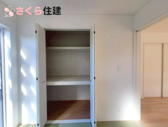 グレイドルガーデン大田原市薄葉第3　の収納|和室にはお布団も収納可能な奥行きたっぷりの収納を完備◎