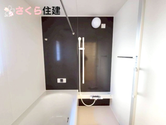 グレイドルガーデン大田原市薄葉第3　の浴室|1坪タイプの浴室は、浴室暖房乾燥機付きなので、冬は暖かく、雨の多い時期にはお洗濯の乾燥に大活躍です◎
