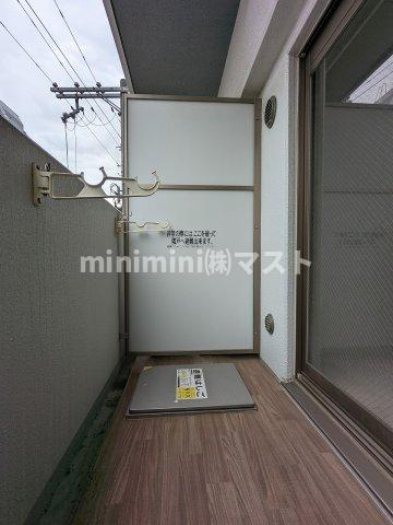 プランドール福島レジデンスのバルコニー|※別号室参考写真