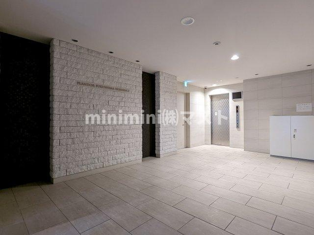 プランドール福島レジデンスのロビー