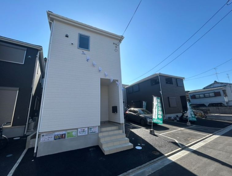 東大阪市布市町　新築戸建の前面道路含む現地写真