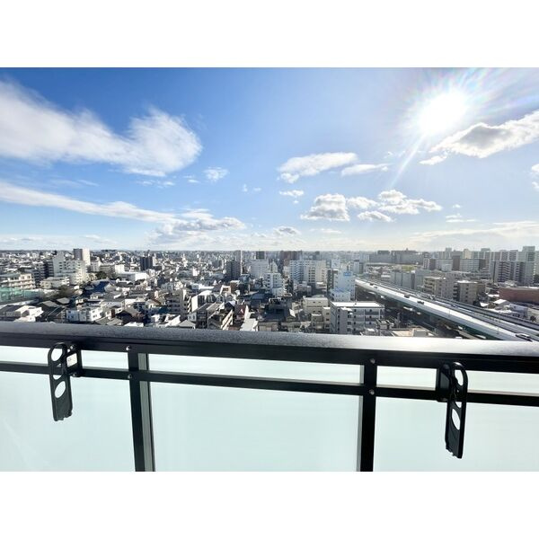S-RESIDENCE堀田Northのバルコニー