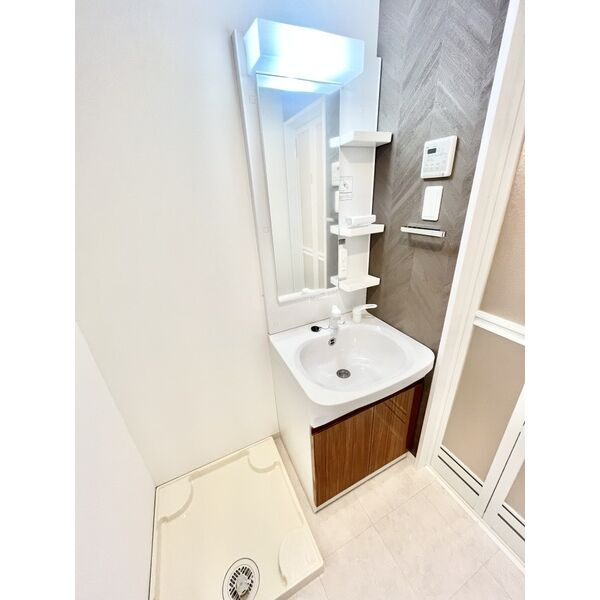 S-RESIDENCE堀田Northの独立洗面台