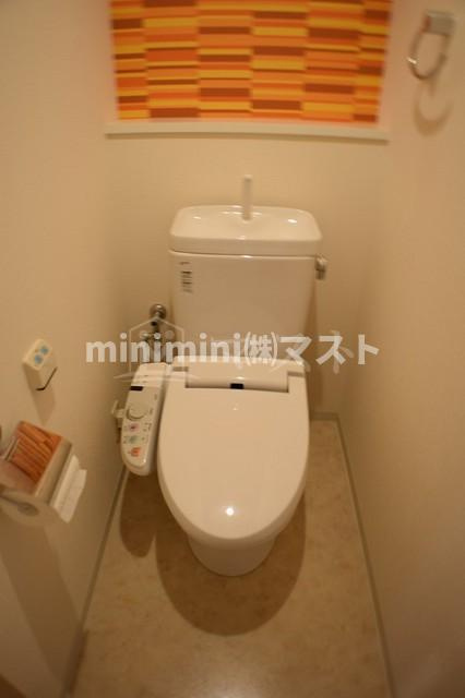 コンソラーレ桜川Ⅴのトイレ|ウォシュレット付