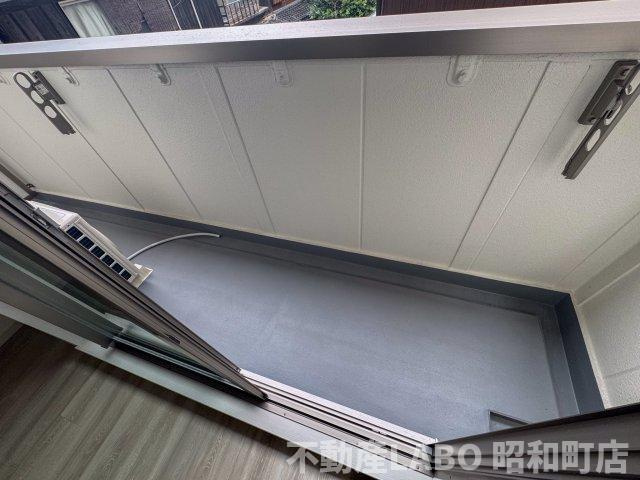 ソリティア鶴見橋のバルコニー