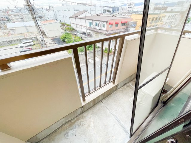 グランドハイツ加美東のバルコニー