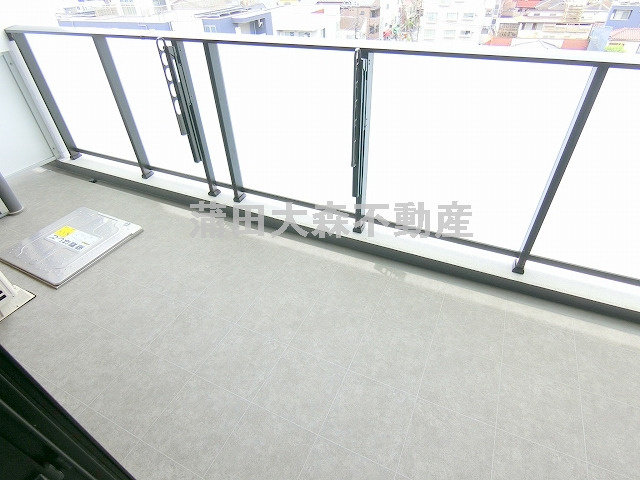 ブランシエスタ糀谷のバルコニー