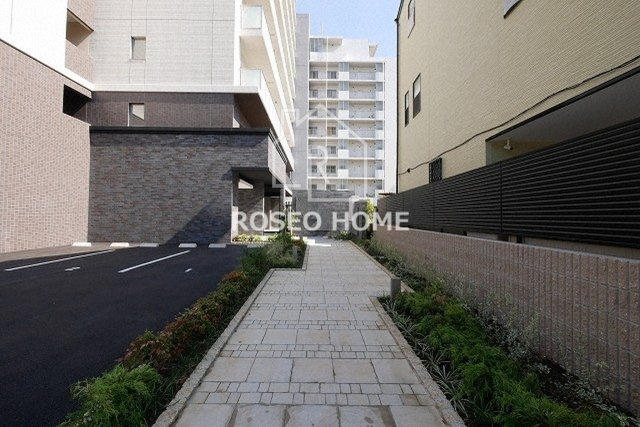 サンセール豊崎のエントランス