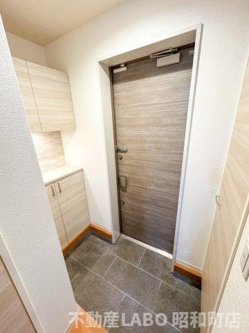 ジューンベリーガーデン北畠の玄関