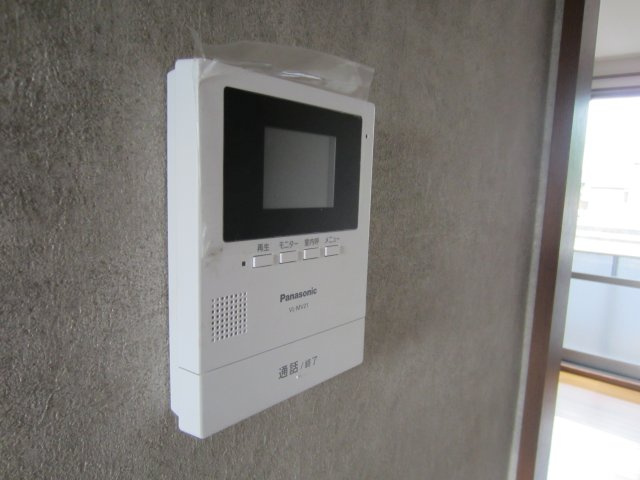 ひたちなか市高場４丁目のアパートのセキュリティ|テレビインターフォンです。
