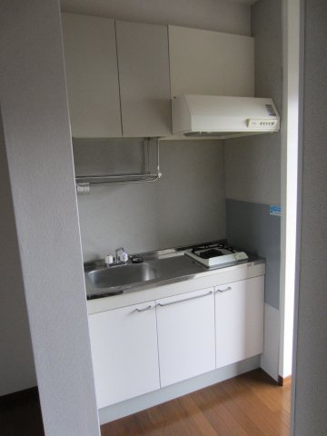 ひたちなか市高場４丁目のアパートのキッチン|キッチンの写真です。