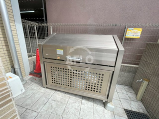 【その他共用部分】 | エレメント西田辺 | エレメント西田辺　敷地内ごみ置き場　