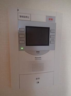 【セキュリティ】 | ララプレイス大阪城公園ヴェルデ | ララプレイス大阪城公園ヴェルデ　TVモニター付きインターホン