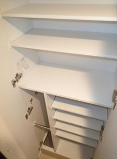 【収納】 | ララプレイス大阪城公園ヴェルデ | ララプレイス大阪城公園ヴェルデ　シューズボックス