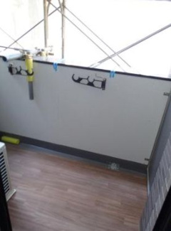 【バルコニー】 | ララプレイス大阪城公園ヴェルデ | ララプレイス大阪城公園ヴェルデ　バルコニー