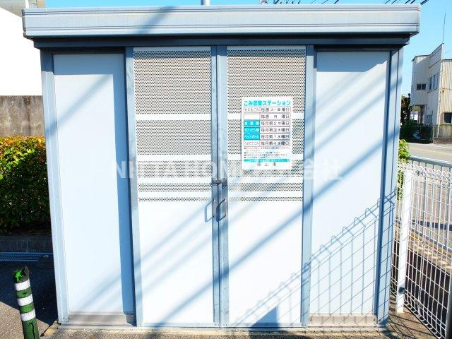 ファーストレジデンスのその他共用部分|ごみ捨て場も完備！